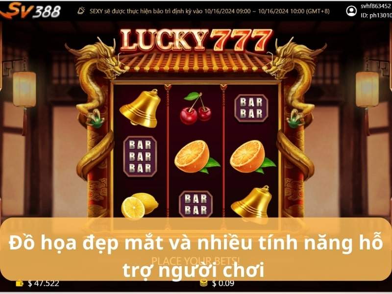 Giao diện chính của sảnh chơi đơn giản, đồ họa bắt mắt Giao diện chính của sảnh chơi đơn giản, đồ họa bắt mắt
