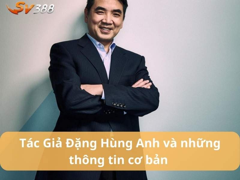 Chân dung tác giả Đặng Hùng Anh của SV388 Chân dung tác giả Đặng Hùng Anh của SV388