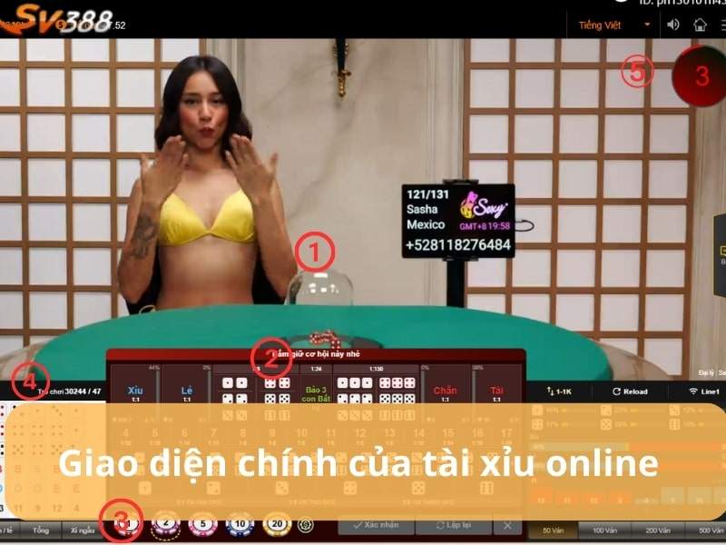 Tìm hiểu chi tiết giao diện tài xỉu online tại SV388 Tìm hiểu chi tiết giao diện tài xỉu online tại SV388