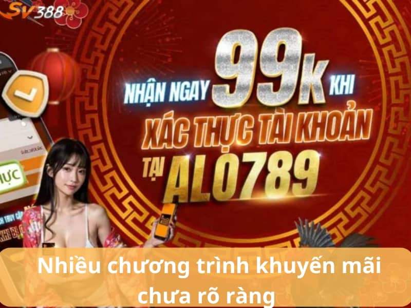 Nhiều chương trình khuyến mãi đá gà của Alo789 chưa rõ ràng Nhiều chương trình khuyến mãi đá gà của Alo789 chưa rõ ràng