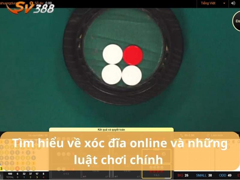 Luật chơi cá cược xóc đĩa online Luật chơi cá cược xóc đĩa online