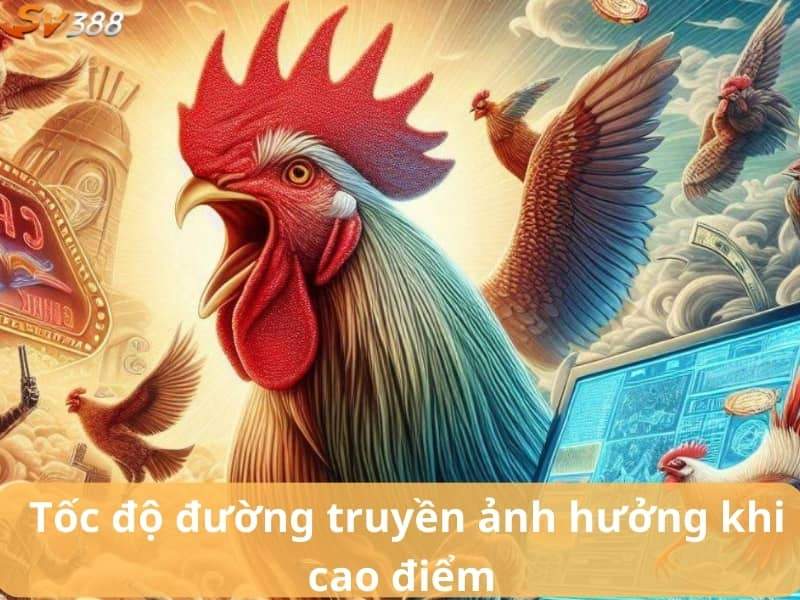 Tốc độ đường truyền chậm trong giờ cao điểm Tốc độ đường truyền chậm trong giờ cao điểm