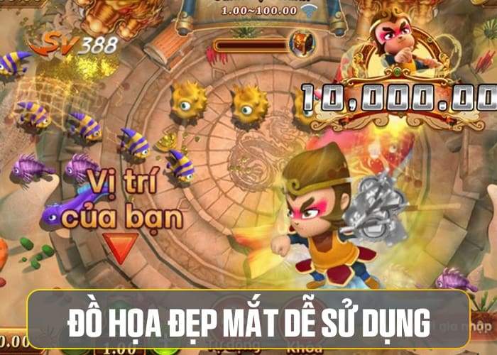 Ưu điểm của Đại Thánh Bắn Cá tại SV388 Ưu điểm của Đại Thánh Bắn Cá tại SV388