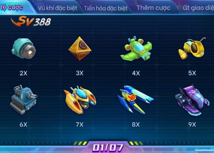 Các mục tiêu cần tiêu diệt trong Bắn Cá Vũ Trụ tại SV388 Các mục tiêu cần tiêu diệt trong Bắn Cá Vũ Trụ tại SV388