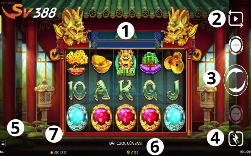 Giao diện tựa game Kho Báu May Mắn Giao diện tựa game Kho Báu May Mắn
